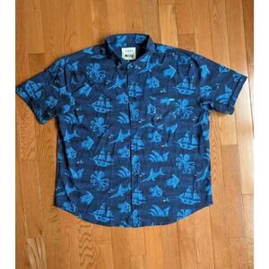RSVLTS Disney Pixar Finding Nemo Impressions School Of Fish Shirt 3XL